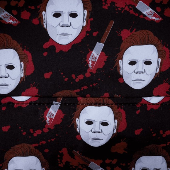 Loungefly Halloween Michael Myers‎ Cosplay Glow Full Size Backpack